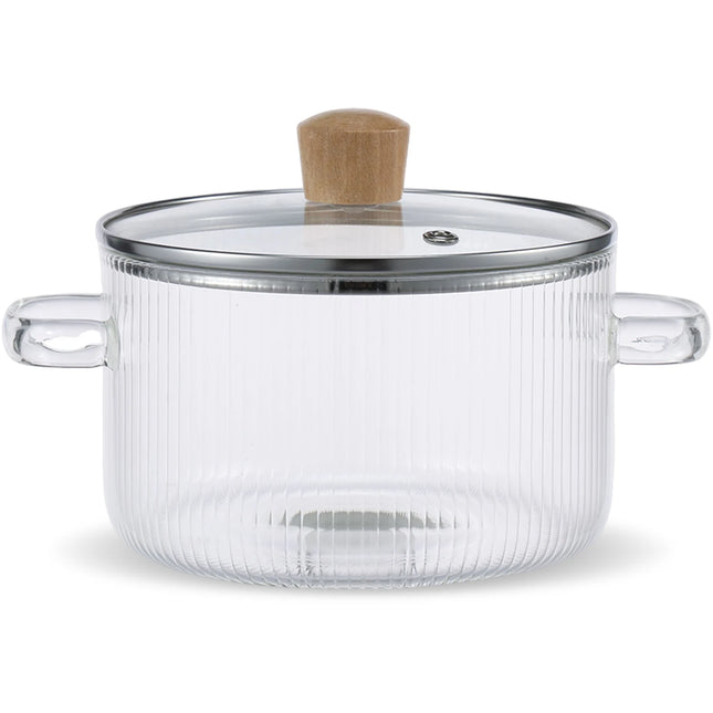Glass Saucepan with Lid