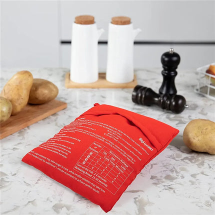 Microwave Oven Potato Cooker Bag Baked   Cooking  Quick Fast Kitchen Accessories
