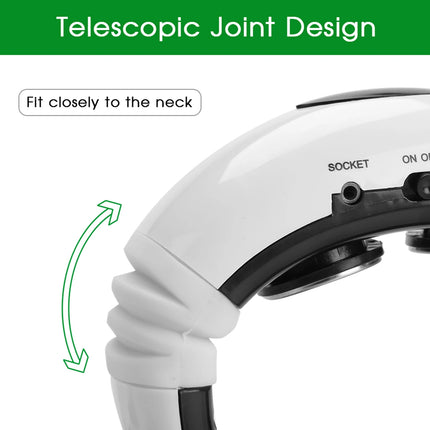 Electric Neck Massager Electric Pulse Magnetic Neck Massager Cervical Vertebra Treatment Shoulder Relax