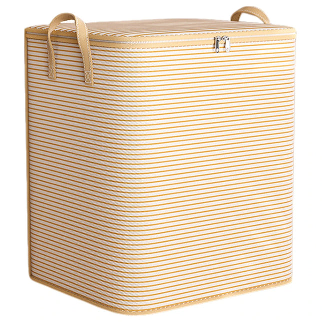 1pc Household Quilt Clothing Foldable Storage Box Non-woven Large Capacity Blanket Bedding Organizing Bag Dustproof Cabinet Box