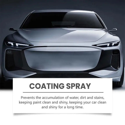 Car Coating Spray Hydrophobic Auto Glass Coating Agent Waterless Wash Car Refurbishment Brightening Waxing Polishing Spray
