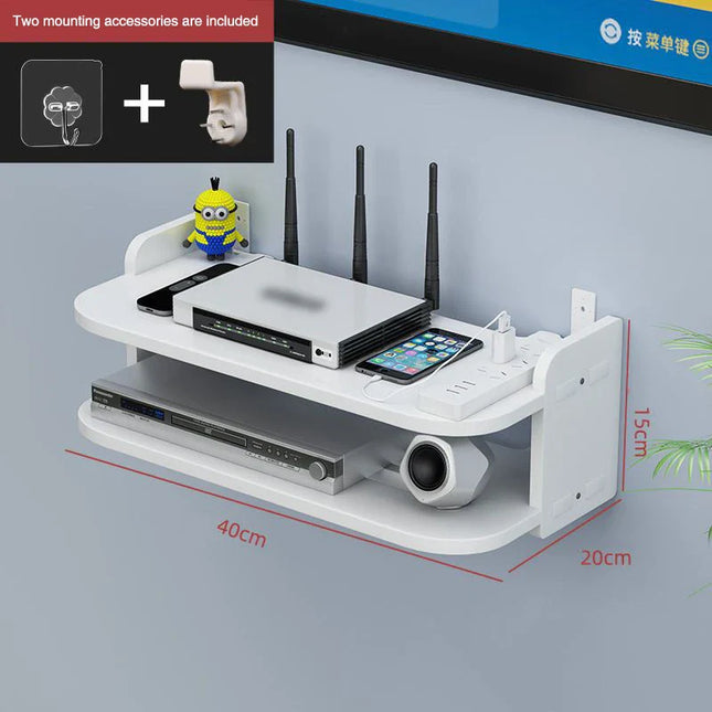 Wifi Hanging Shelf Wall Mount Holder
