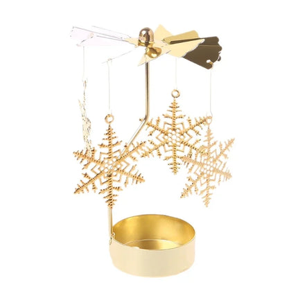 Rotating Metal Candle Holder