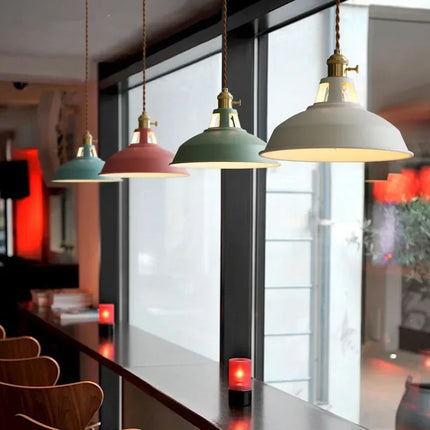 Colorful Retro Pendant Lights