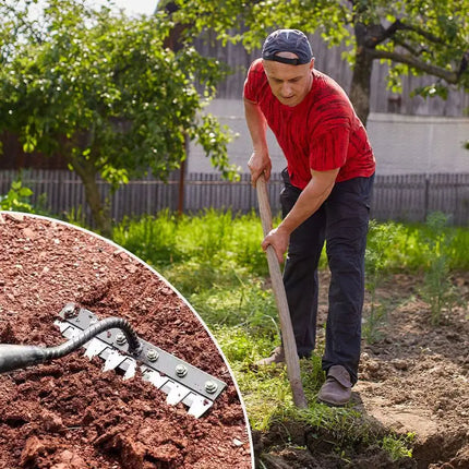 Iron Gardening Hoe Weeding Rake