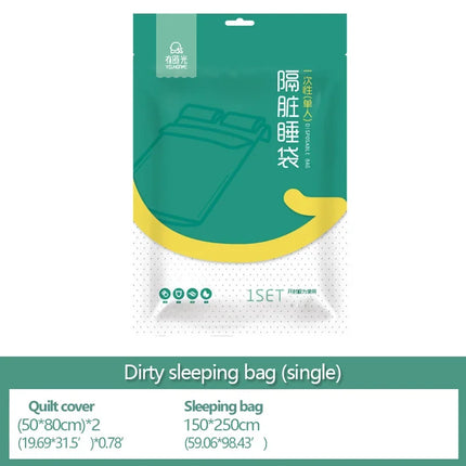 Disposable Adult Bedding, Hotel for Travel, Anti-Dirty, Waterproof, Portable, Bedsheet Bed Sheet Set Trip Necessities Portable