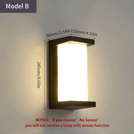 LED Outdoor Wall Light