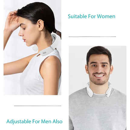 Cervical Massager Portable Mini Neck and Shoulder Massager Current Deep Massage Neck Compression Care