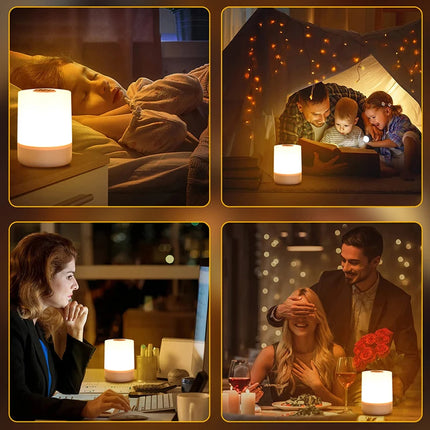 Touch Night Lamp with 3 Dimming Modes
