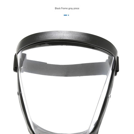 Dust-Resistant and Anti-Fog Transparent Mask: High-Definition, Fog-Free Welding Goggles with Head-Mounted Full-Face Protection