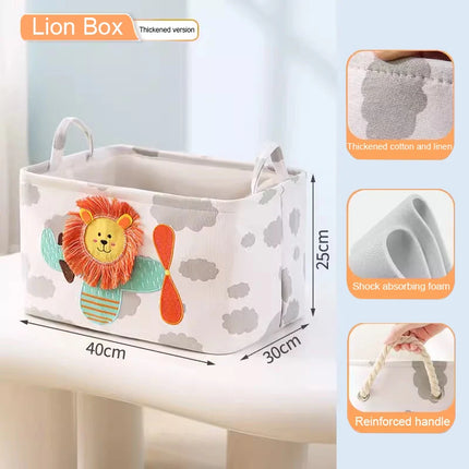 Folding Linen Storage Basket