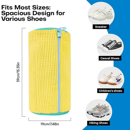 Shoe Washing Machine Bag Laundry Shoe Bag for Washer and Dryer Reusable Shoe Cleaning Bag for Shoes Unstain Cleaner