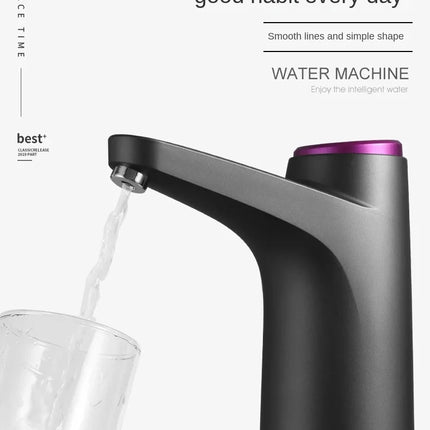 Automatic Water Press Household Barreled Water Electric Water Pump USB Rechargeable Mineral Water Pump Portable Water Dispenser