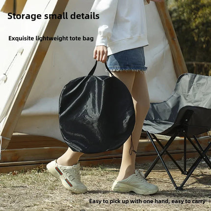 Mesa Plegable Aluminio Ajustable Portátil para Camping