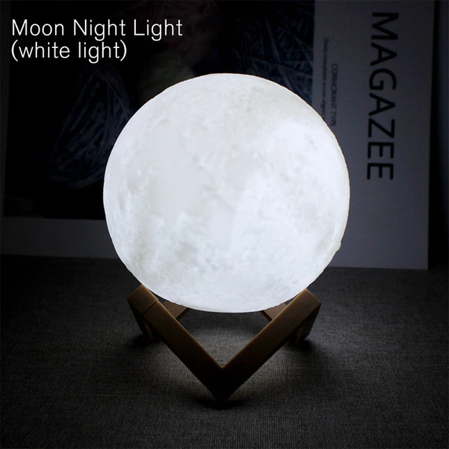 LED Moon Light Book Light Night