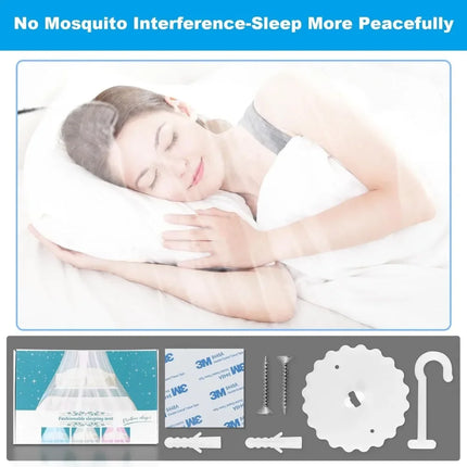 0.6x2.5x10.5M Dome Tent Mosquito Mesh Net For Bed Canopy Mosquito Net Hanging Bed Net Tent Fly Insect Repellent  Bedding