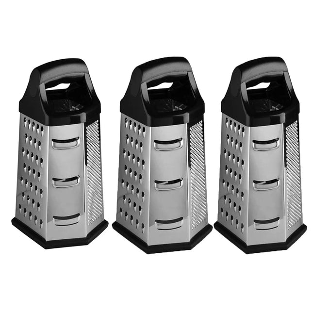 Multifunctional 6-Sided Stainless Steel Box Grater
