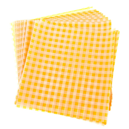 50pcs Food Waxed Paper Oil-Proof Wax Paper Bread Sandwich Burger Fries Macarons Packaging Kitchen Baking Tool Packaging Decor