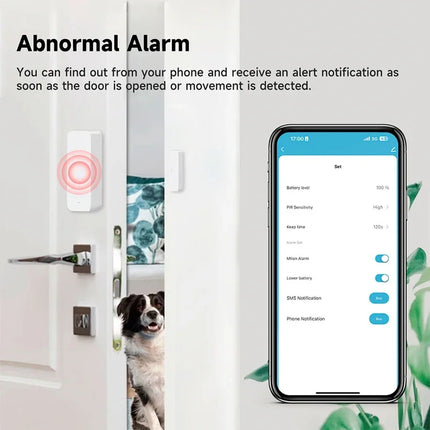 Wi-Fi Smart Door Sensor Open/Closed Detector