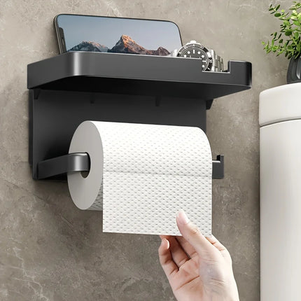 Wall-Mounted Toilet Paper Holder