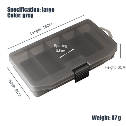 48 Grids Compartment Plastic Storage Box Jewelry Earring Box Bead Screw Container Home Storage Case Display Organizer Container