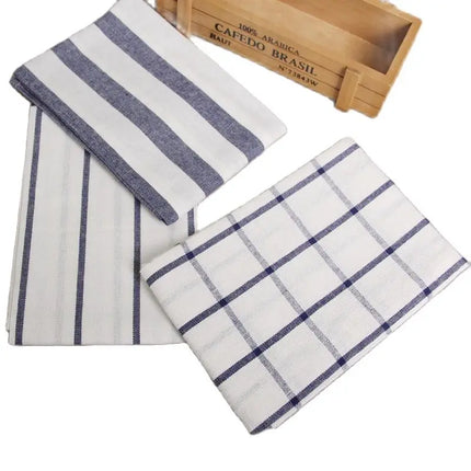 Table Napkins Dinner Mat 40*60cm Classic Mediterranean Style Cotton Napkin Wedding Dessert Tea Towel Kitchen Dishcloth Placemats