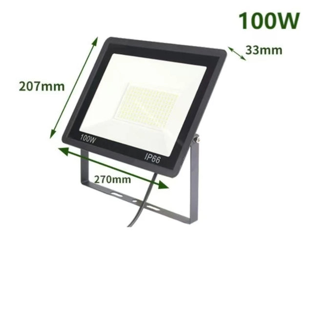 Outdoor IP66 Waterproof Path Light Spotlight LED Floodlight AC220V  20W 30W 50W 100W  Outdoor Garden Porch Courtyard Lamp
