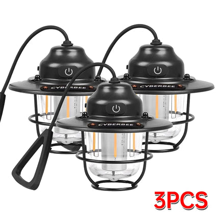 Vintage Outdoor Rechargeable Chandelier Hand Light