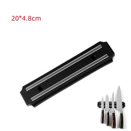 33cm Stainless Steel Knife Stand Magnetic Knife Holder Wall Storage Rack Home Magnet Multi-purpose Kitchen Tool knife holder