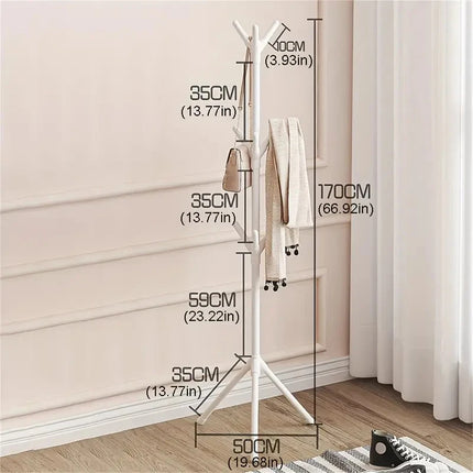 Metal Floor Clothes Rack