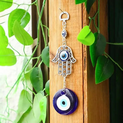 Alloy Palm Evil Eye Charm Pendant