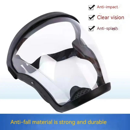 Dust-Resistant and Anti-Fog Transparent Mask: High-Definition, Fog-Free Welding Goggles with Head-Mounted Full-Face Protection