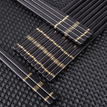 10/2PCS Reusable Sushi Chinese Chopsticks Korean Chopsticks Non-slip Chop Sticks Kitchen Dining Tableware Cutlery Set Accessorie