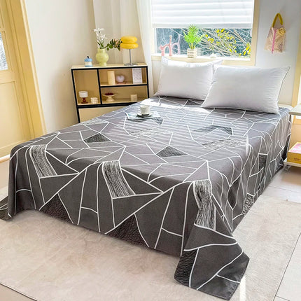 A printed sheet, soft and comfortable breathable bedding for bedrooms, guest rooms, all seasons