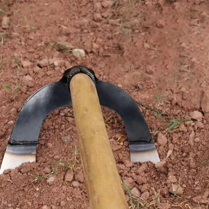 Steel Hollow Hoe Weeding Rake