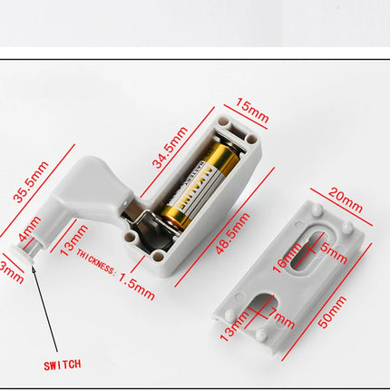 LED Inner Hinge Lamp Under Cabinet Lights Universal Wardrobe Cupboard Sensor Lights for Bedroom Kitchen Closet Night Lamp
