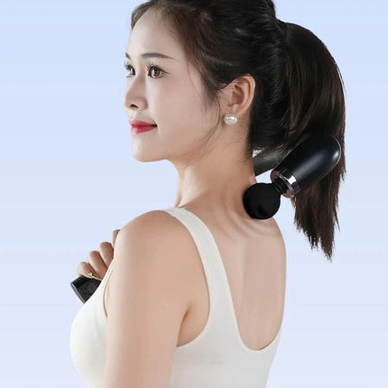 Smart Massage Gun Electric Massager Massage Hammer Rechargeable Home Handheld Hammer Back Artifact Body Massager