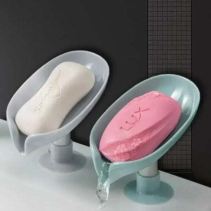 Leaf Shape Soap Holder with Suction Cup