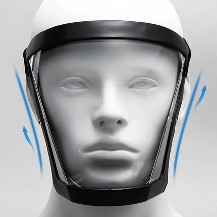 Dust-Resistant and Anti-Fog Transparent Mask: High-Definition, Fog-Free Welding Goggles with Head-Mounted Full-Face Protection