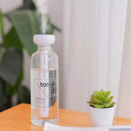Mini Humidifier Stick NO Water Bottle USB Powered Portable Air Moisturizing Mist Humidifier for Travel Car Home Humidifier