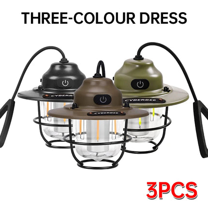 Vintage Outdoor Rechargeable Chandelier Hand Light