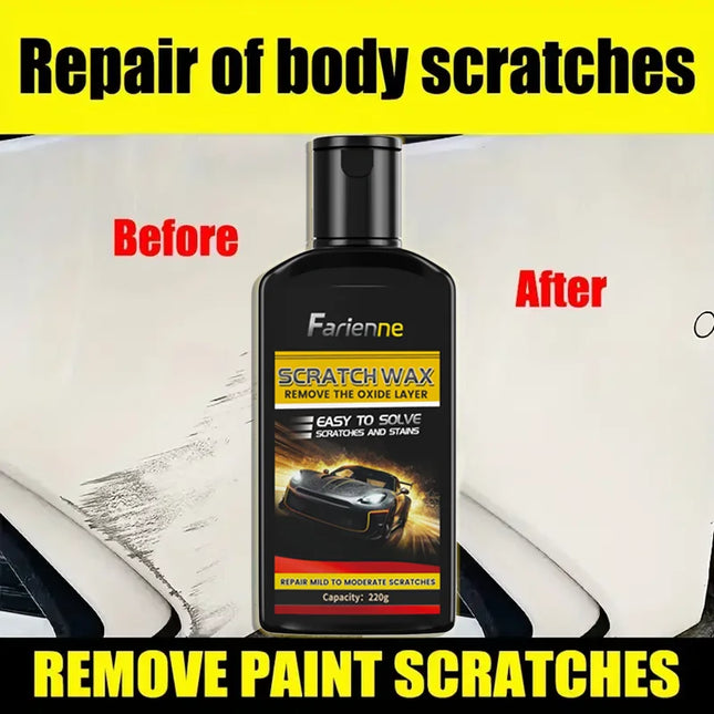 220 ml car scratch repair kit - instantly removes, repairs and polishes paint scratches! Removes scratches and restores shine!