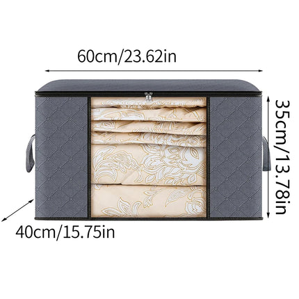 Quilt storage bag, clothing sorting bag, moving and organizing household bedding storage box, supplies