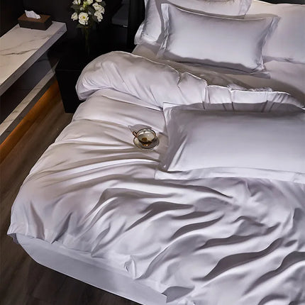 Simple Bedding Set for 5-star hotels 3/4Pcs Duvet Cover,Sheet Pillowcases Double Queen King size Homestay Quilt Cover bed Linen