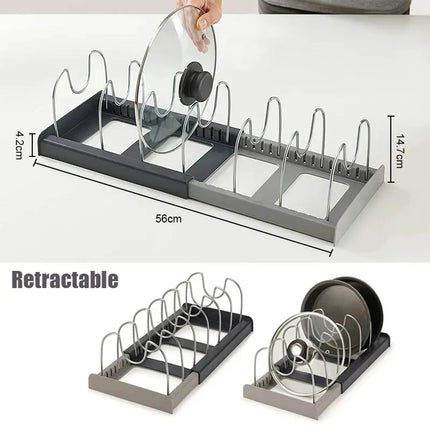 Expandable Stainless Steel Storage Rack
