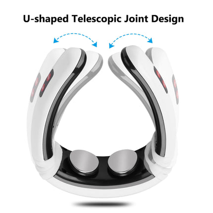 Electric Neck Massager Electric Pulse Magnetic Neck Massager Cervical Vertebra Treatment Shoulder Relax