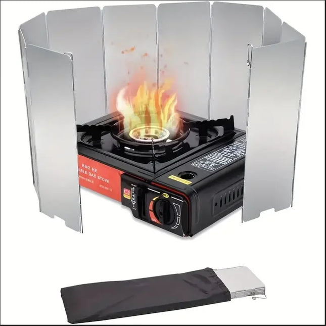 Aluminum Alloy Ultralight Foldable Stove Windscreen