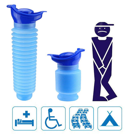 750ML Portable Standing Piss Toilet Urinal Car Travel Outdoor Adult Urinals for Man Woman Children Potty Peeing Camping Toilet