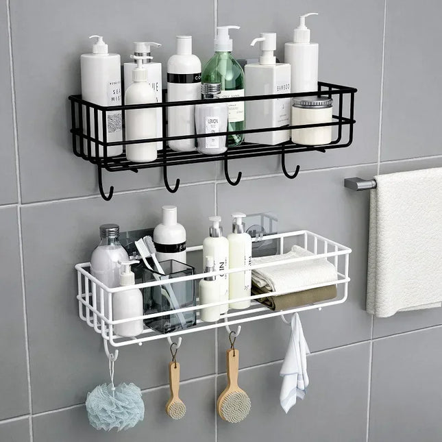 Japanese Style Wrought Iron Wall Shelf