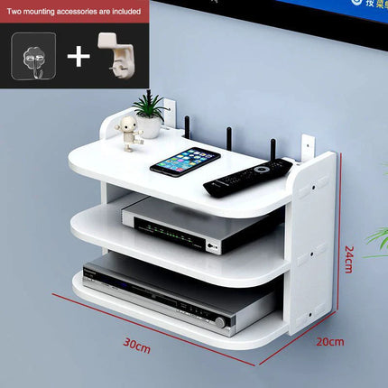 Wifi Hanging Shelf Wall Mount Holder